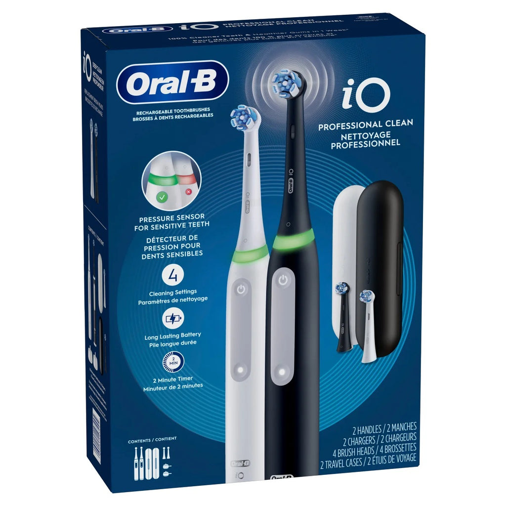 $40 OFF - Oral-B iO Series Professional Clean Electric Toothbrush, 2 sets