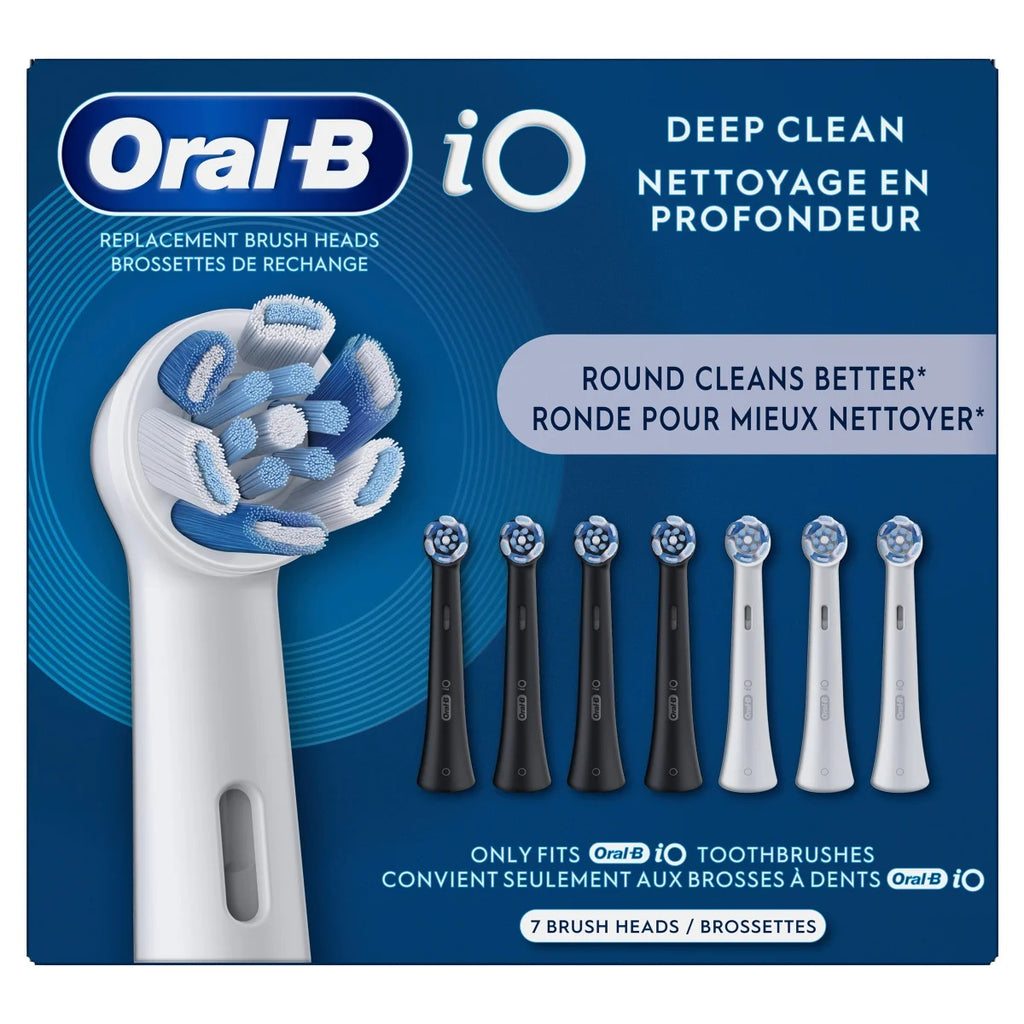 Oral-B iO Ultimate Deep Clean Brush Heads, 7 brushes