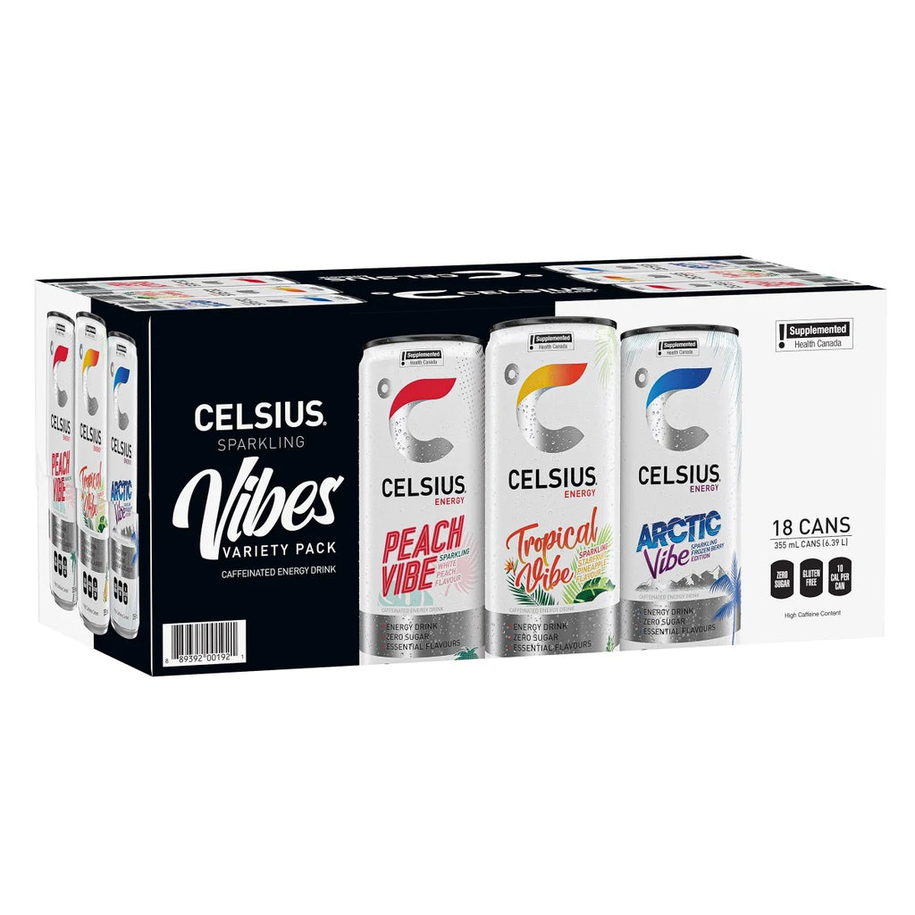 Celsius Energy drink, 18 x 355 ml