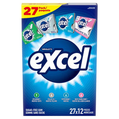Excel Sugar Free Gum Variety Pack, 27 x 12 pieces