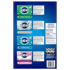 Excel Sugar Free Gum Variety Pack, 27 x 12 pieces