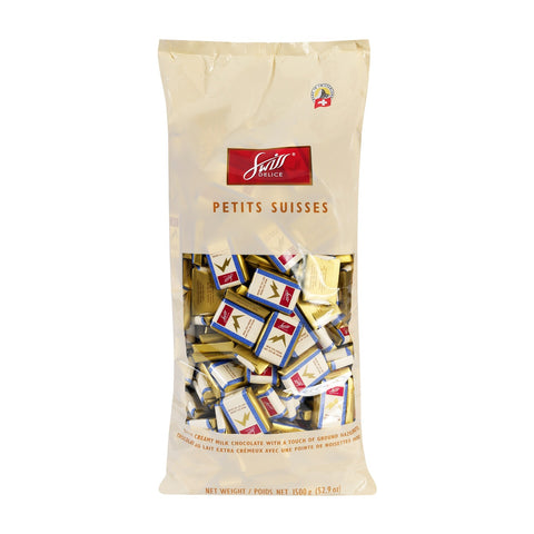 Swiss Delice Petits Suisses Milk Chocolate, 1.5 kg