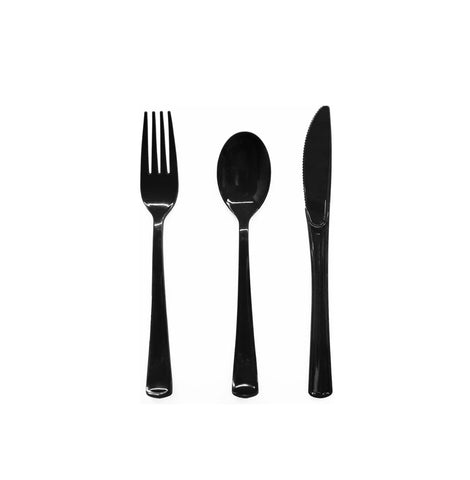 Plastic Assorted Cutlery, 360 pieces
