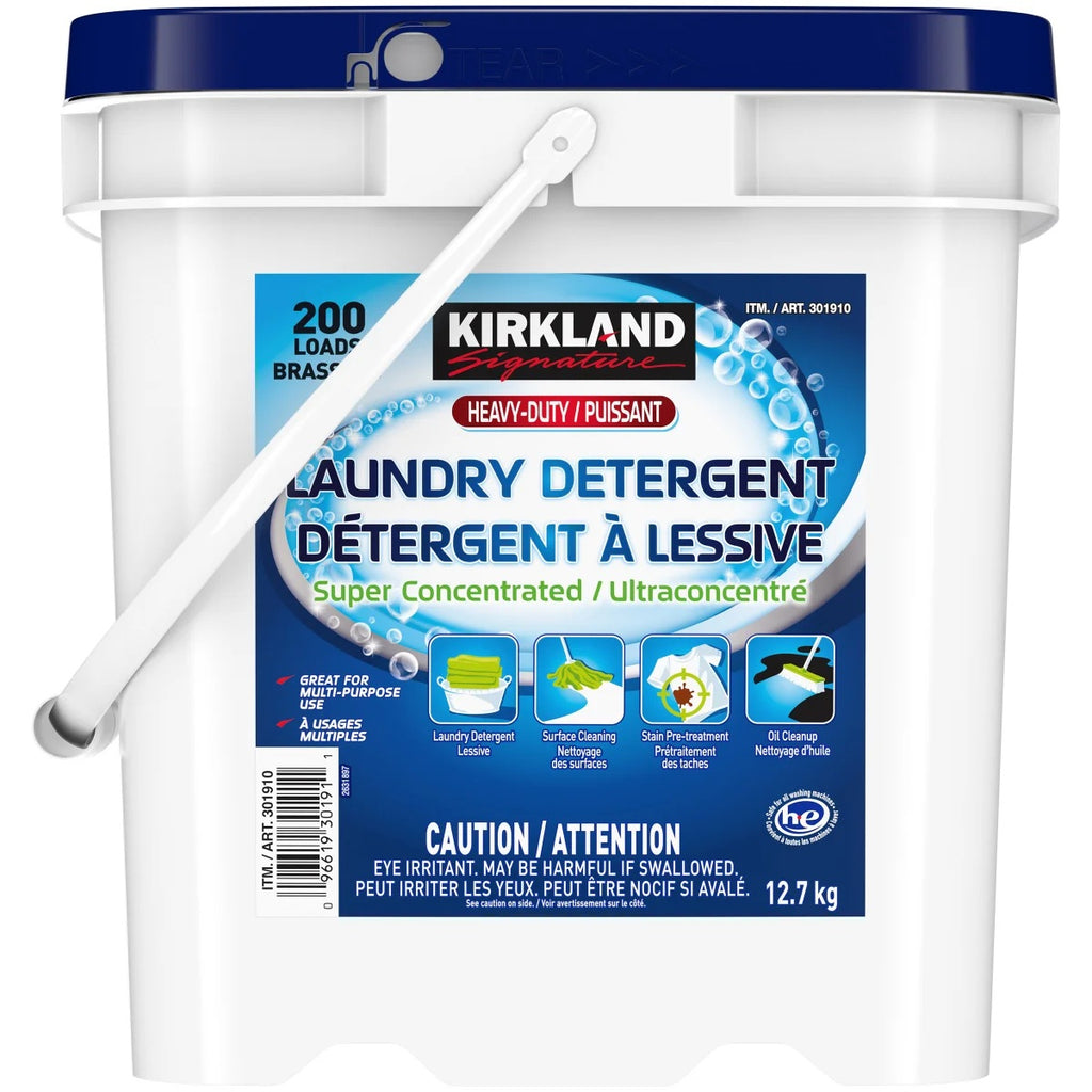 Kirkland Heavyduty Detergent, 12.7 kg