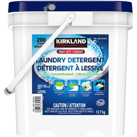 Kirkland Heavyduty Detergent, 12.7 kg
