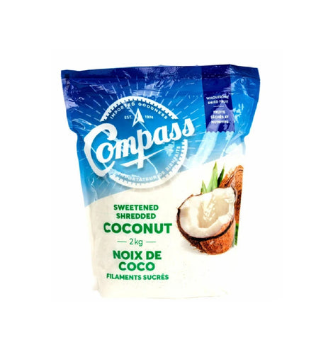 Compass Sweetened Shredded Coconut, 2 kg