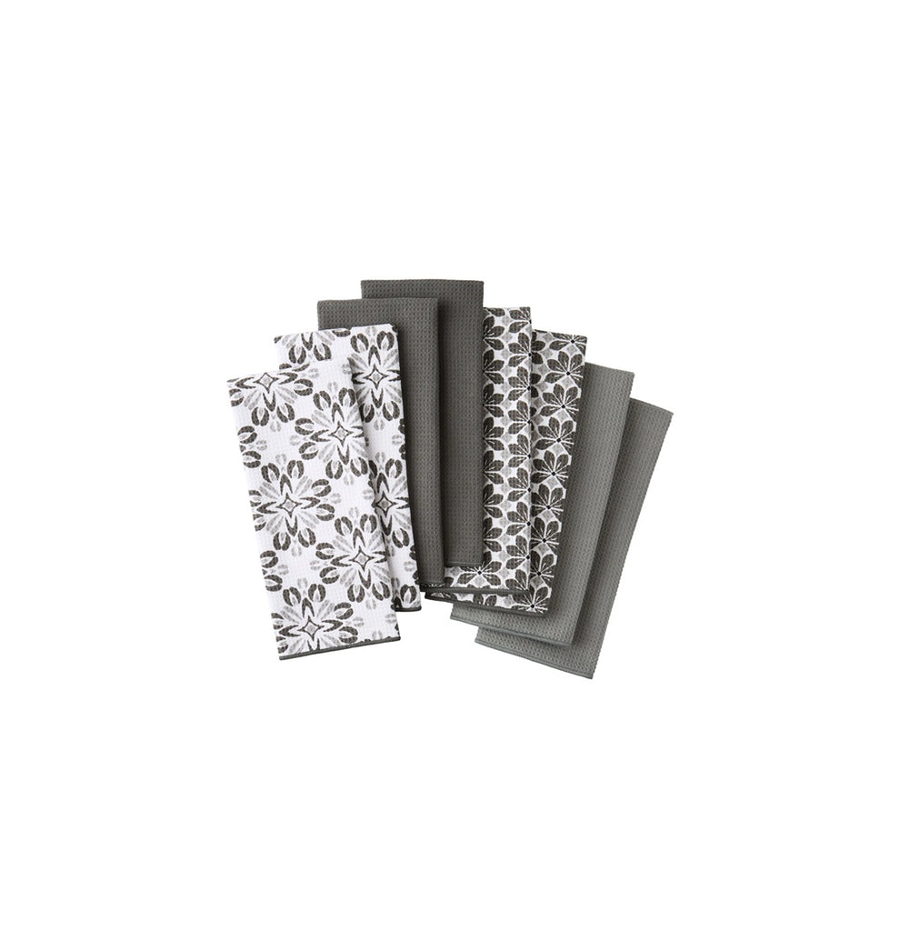 T&C Living Polyester Microfiber Kitchen Towels, 8 towels