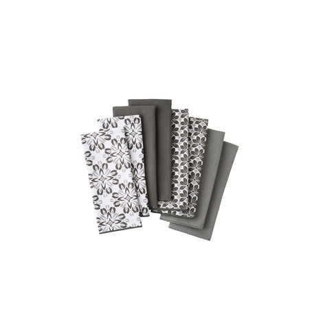 T&C Living Polyester Microfiber Kitchen Towels, 8 towels