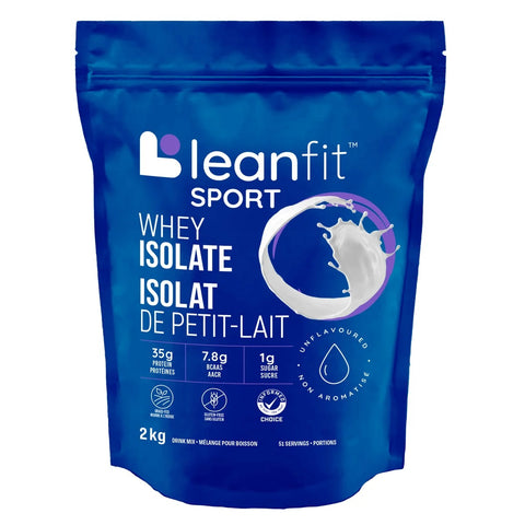 Leanfit Unflavoured Isolate, 2 kg