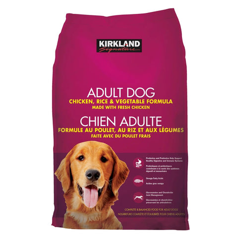 Kirkland Adult Dog Food, Chicken, 18.1 kg