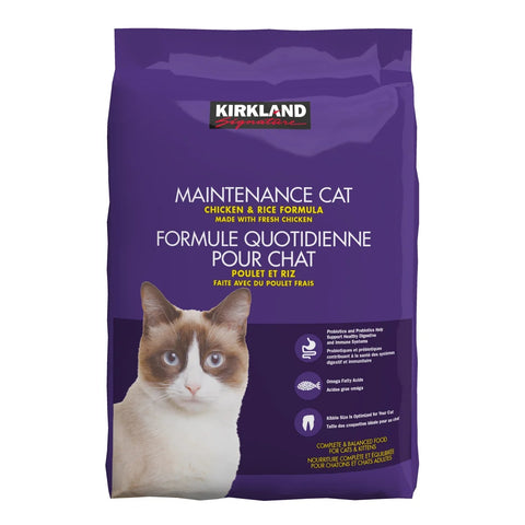 Kirkland Maintenance Cat Food for Adults, 9.1 kg