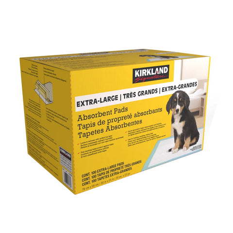 Kirkland Extra Large Pads, 100 pads