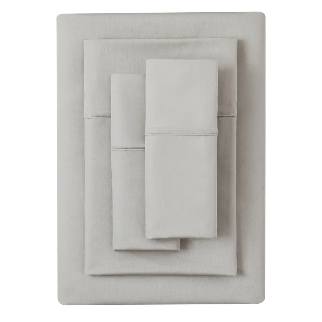 Kirkland Pima Cotton King Sheet Set Grey, 6 pieces