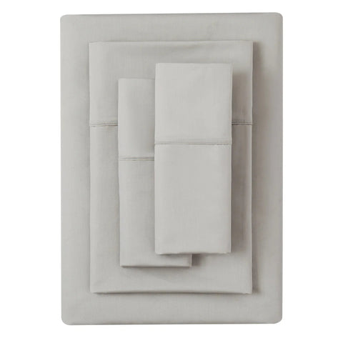 Kirkland Pima Cotton King Sheet Set Grey, 6 pieces