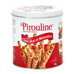 Pirouline Chocolate Hazelnut Rolled Wafers, 1 kg
