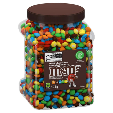 M&M's Milk Chocolate Candies, 1.3 kg