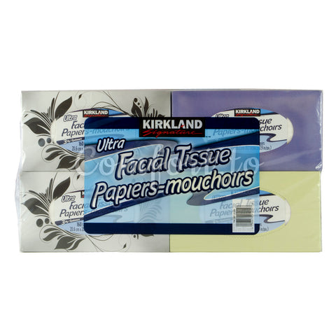 Kirkland 3 Ply Facial Tissue, 12 x 160 tissues