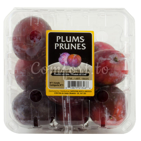 Plums Product of U.S.A NO.1 Grade, 1.8 kg