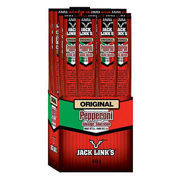 Jack Link’s Original Pepperoni Sticks, 20 x 22 g