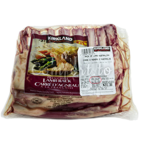 Kirkland Australian Rack of Lamb, 0.9 kg