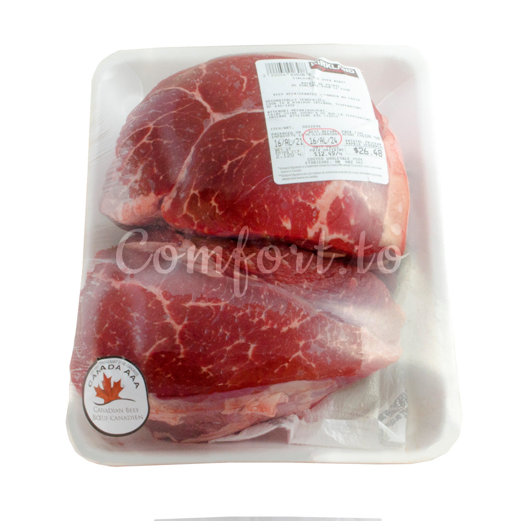 Kirkland Sirloin Tip Oven Beef Roast, 2.9 kg