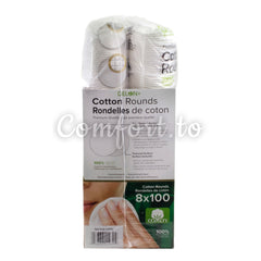 Delon+ Cotton Rounds, 800 rounds