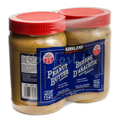 Kirkland Peanut Butter, 2 x 1 kg