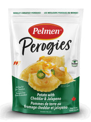 Pelmen Spicy Potato Cheddar & Jalapeno Perogies, 2 x 1.1 kg