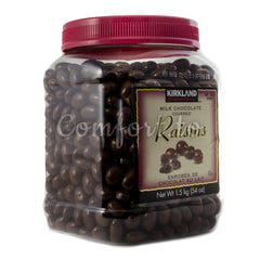 Kirkland Milk Chocolate Covered Raisins, 1.5 kg