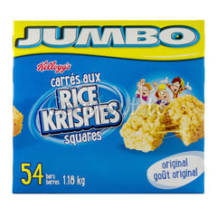Kellogg's Jumbo Rice Krispies Squares, 54 x 22 g
