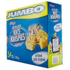 Kellogg's Jumbo Rice Krispies Squares, 54 x 22 g