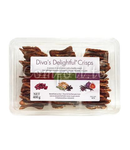 Diva's Delightful Crisps, 400 g