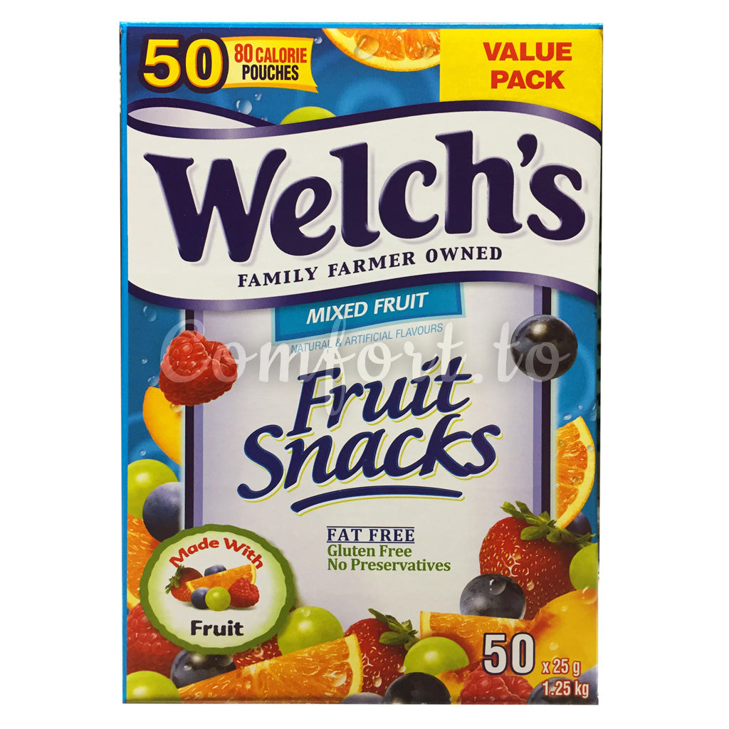 Welch's Fruit Snacks, 50 x 25 g