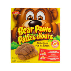 Dare Banana Bread Bear Paws, 36 x 45 g