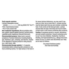 Webber Naturals – Lactase Enzyme Extra Strength, 140 capsules