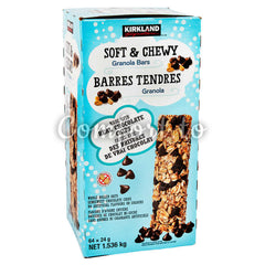 Kirkland Signature Soft & Chewy Granola Bars, 64 x 24 g