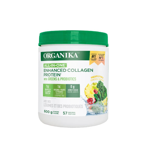 Organika  Enhanced Collagen Protein All in one, 600 g