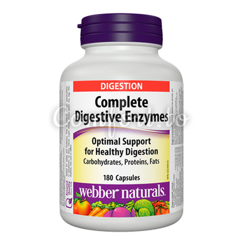 Webber Complete Digestive Enzyme , 180 capsules