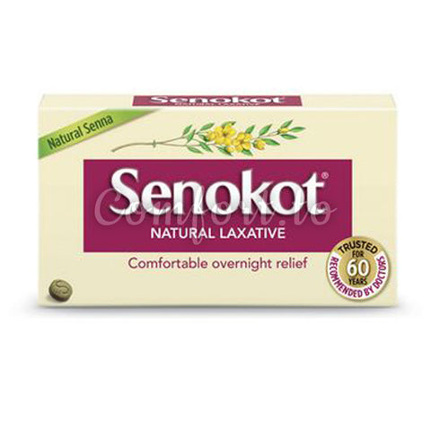 Senokot Natural Laxative, 200 senna tablets