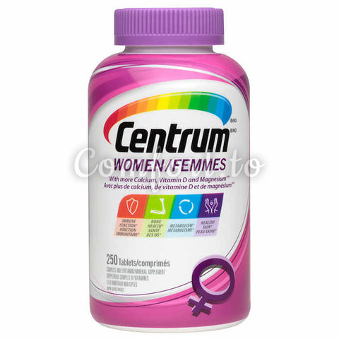 Centrum™ Complete Multivitamin And Mineral Supplement For Women, 250 tablets