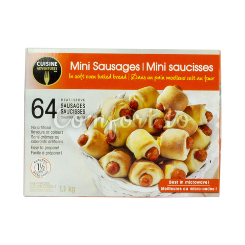 Cuisine Adventure Frozen Mini Sausages  , 1.1 Kg