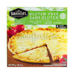 Sabatasso's Four Cheese Gluten Free Pizza, 992 g