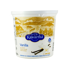 Kawartha Dairy Vanilla Icecream, 2 L