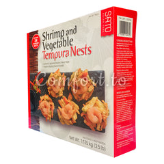 Sato Frozen Shrimp and Vegetable Tempura Nests, 1.1 kg