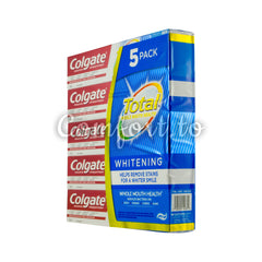 Colgate Total Whole Mouth Health Whitening, 5 x 170 ml
