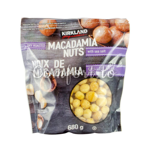 Kirkland Macadamia Nuts with Sea Salt, 680 g