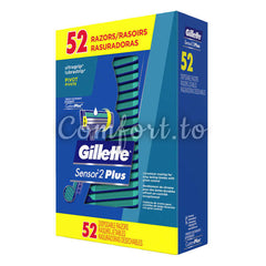 $9 OFF - Gillette Sensor 2 Plus Disposable Razors, 52 razors