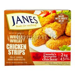 Janes Frozen Chicken Strips, 2 kg