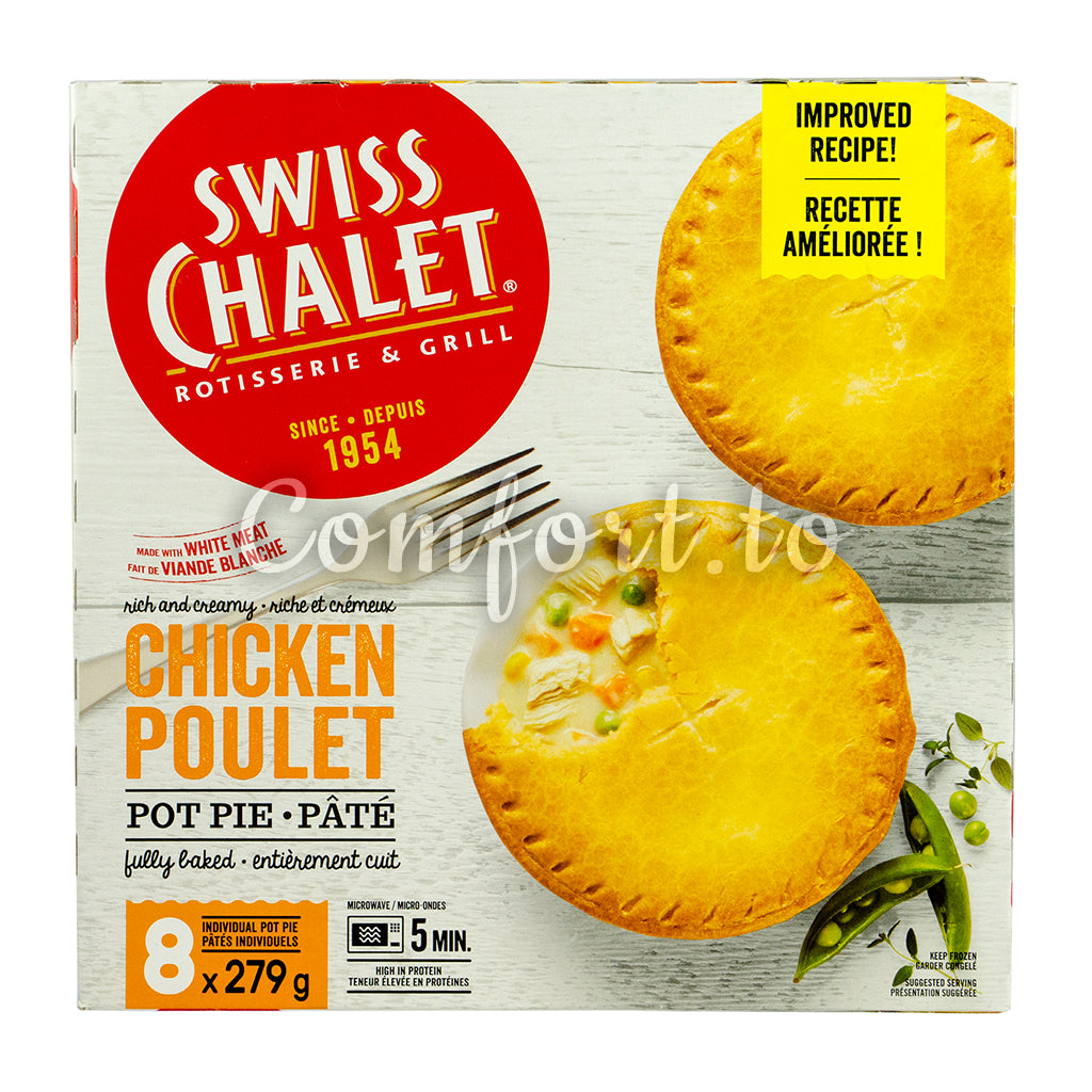 Swiss Chalet Frozen Chicken Pot Pie, 8 x 279 g