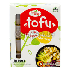 Fortaine Sante Tofu (Extra Firm), 4 x 400 g
